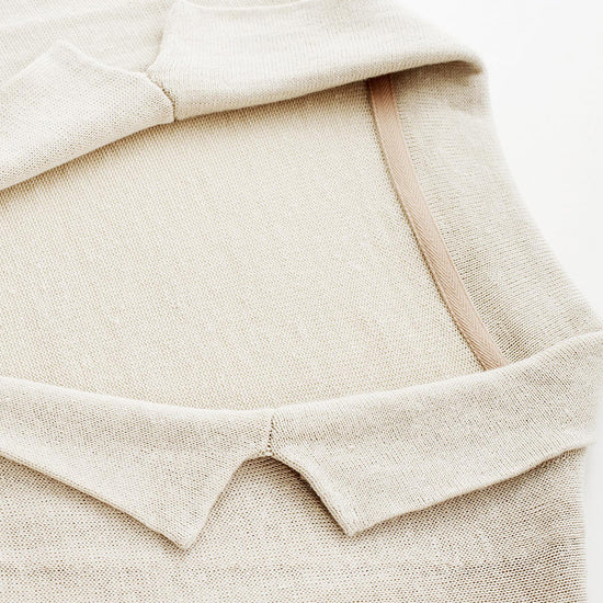 COMOBOCA Women's Pockets Relaxed Knit Blazer