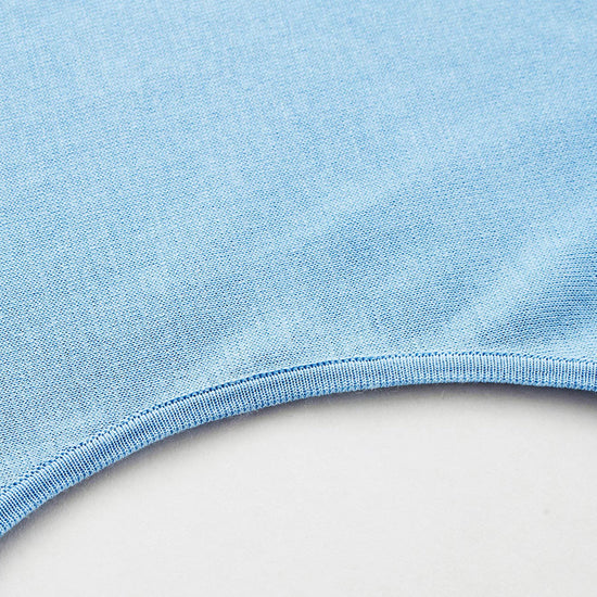 COMOBOCA Women's Lace Trim Collar Knit Polo T-Shirt