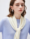 COMOBOCA Women's Openwork Knit Triangle Shoulder Wrap Scarf