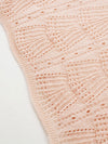 COMOBOCA Women's Sheer Openwork Knit T-Shirt