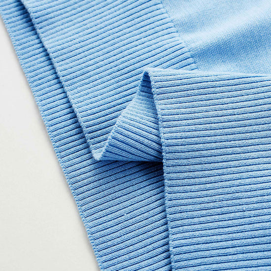 COMOBOCA Women's Lace Trim Collar Knit Polo T-Shirt