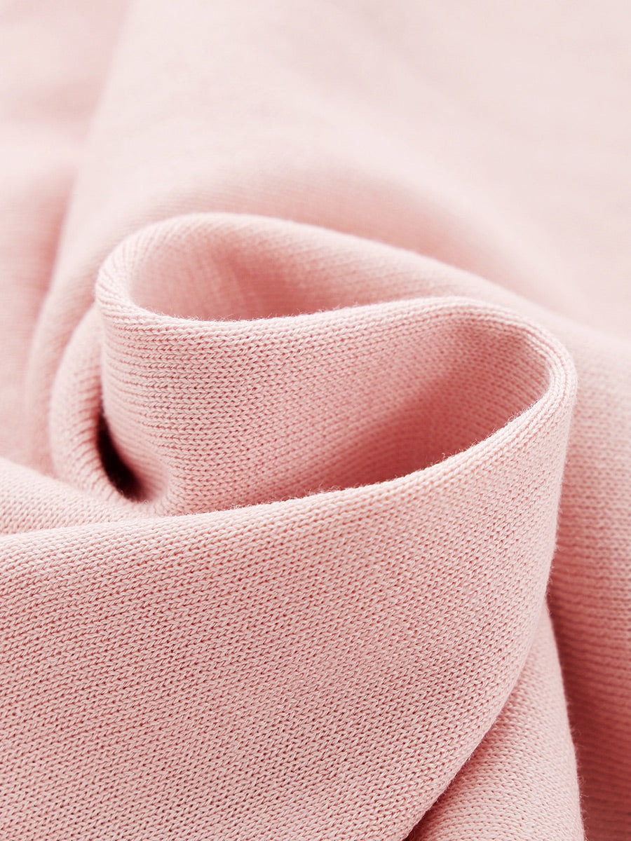 COMOBOCA Women's Floral Print Panel Knit T-Shirt