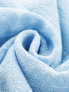 Women's V-Neck Silk-Cotton Jacquard Knit Short Sleeve T-Shirt