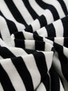 COMOBOCA Women's Striped Sailor Collar Knit Top