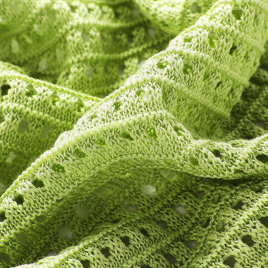 COMOBOCA Women's Openwork Knit Triangle Shoulder Wrap Scarf