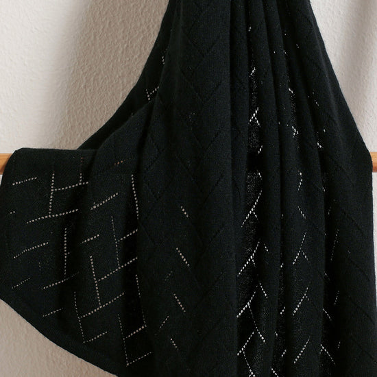 COMOBOCA 100% Cashmere Solid Color Scarf