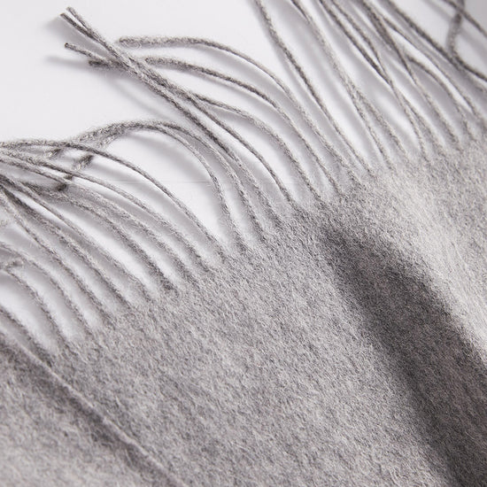COMOBOCA 100% Wool Fringe Versatile Scarf