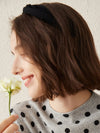 COMOBOCA 100% Cashmere Cozy Knitted Twist Headband