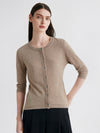 COMOBOCA 100% Cashmere Women's Round Neck Sweater