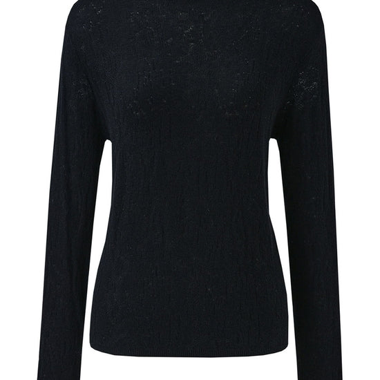 COMOBOCA Women's Round Neck Knit Sweater