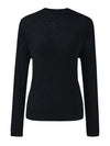 COMOBOCA Women's Round Neck Knit Sweater