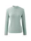 COMOBOCA 100% Cashmere Women's Round Neck Knit sweater