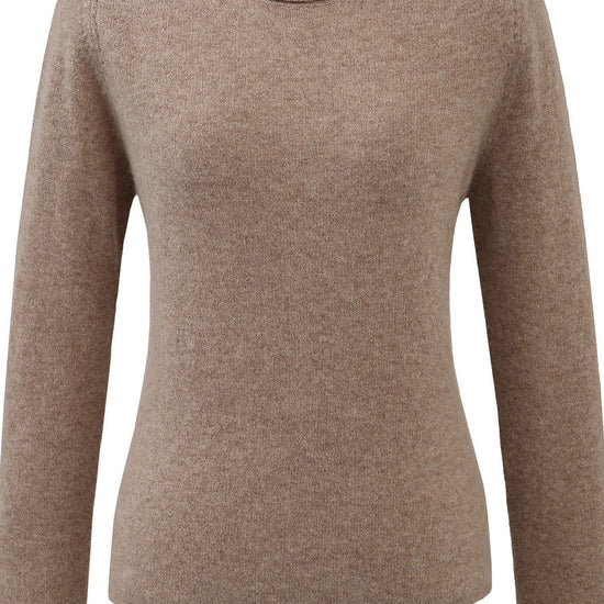 COMOBOCA 100% Cashmere Women's Loose Knit Sweater