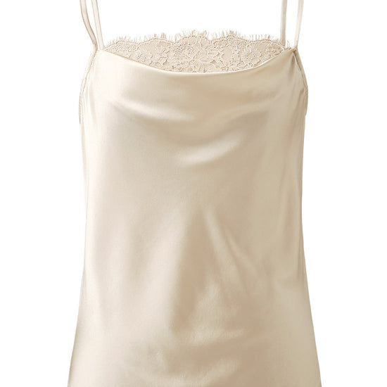 COMOBOCA Women's Adjustable Straps Lace-Trimmed Camisole