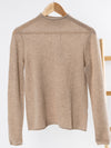 COMOBOCA 100% Cashmere Women's Round Neck Knit sweater