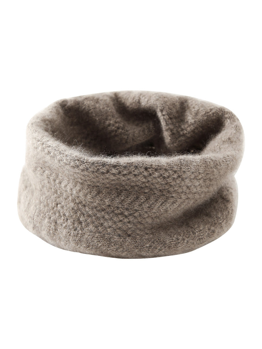 COMOBOCA 100% Cashmere Cozy Knit Cowl Neck Warmer
