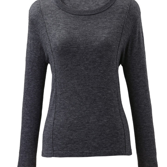 COMOBOCA Women's Essential Color-Blocked Knit Sweater