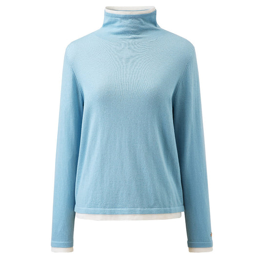 COMOBOCA 100% Wool Women's Lightweight Turtleneck Sweater