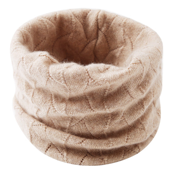 COMOBOCA 100% Cashmere Women's Knit Neck Warmer