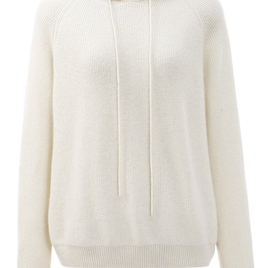 COMOBOCA 100% Cashmere Women's Knit Sweater Hoodie
