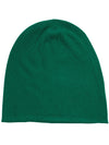COMOBOCA Green 100% Cashmere Classic Slouchy Beanie