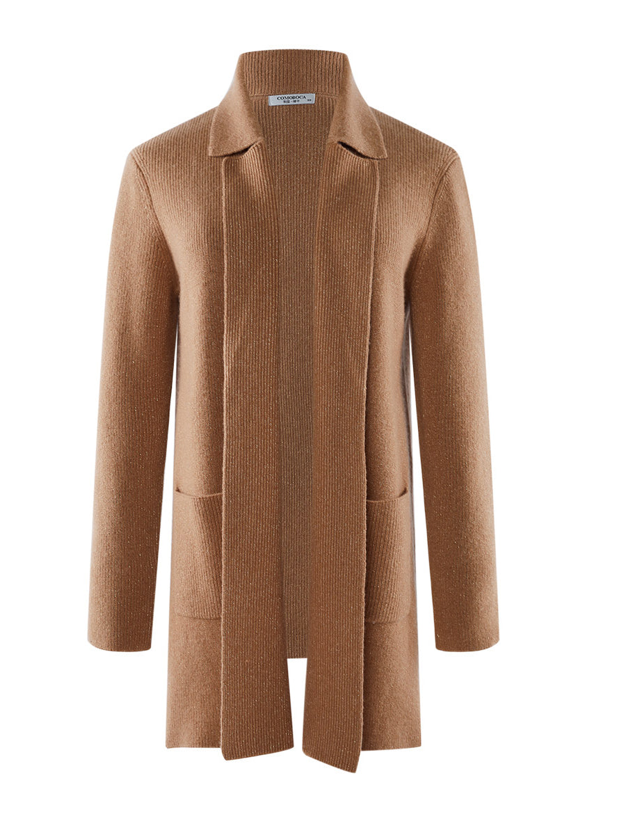 COMOBOCA 100% Cashmere Women's versatile and stylish Coat
