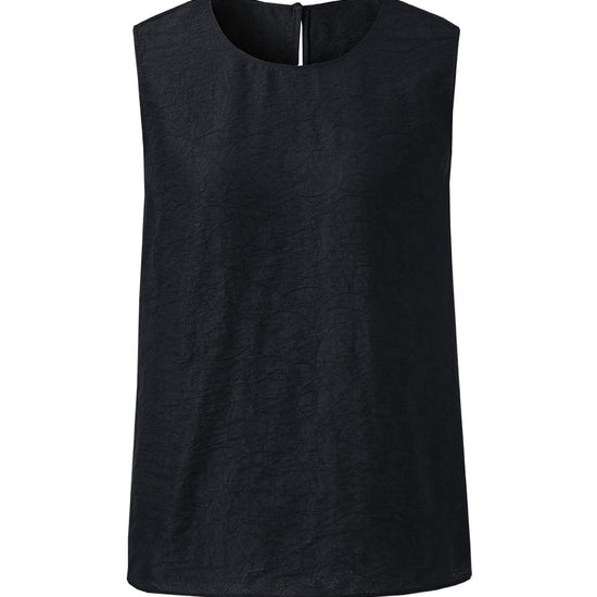 COMOBOCA Women's Textured Back Keyhole Tank Top