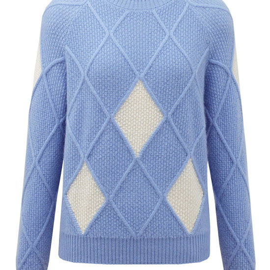 COMOBOCA 100% Cashmere Women's Sweater with Gold&Silver Threads