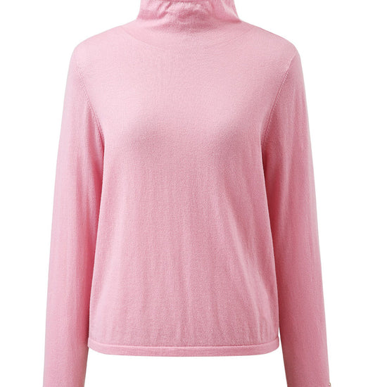 COMOBOCA 100% Wool Women's Lightweight Turtleneck Sweater