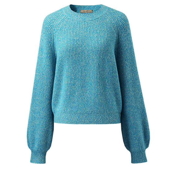 COMOBOCA 100% Wool Women's Knit Pullover Sweater