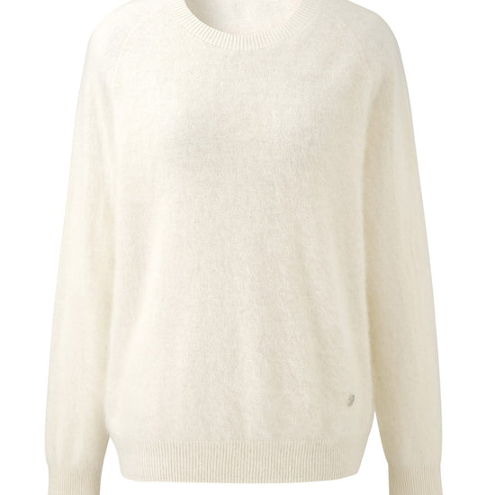 COMOBOCA Women's Wool Seamless Brushed Knit Sweater