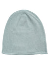 COMOBOCA Light Blue 100% Cashmere Classic Slouchy Beanie