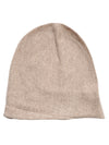 COMOBOCA Camel 100% Cashmere Classic Slouchy Beanie