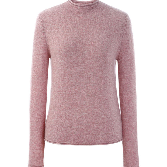COMOBOCA 100% Cashmere Women's Round Neck Knit sweater