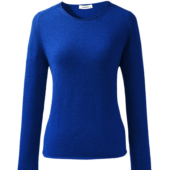 COMOBOCA 100% Cashmere Women's Loose Knit Sweater