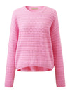 COMOBOCA 100% Wool Women's Soft Knit Lace Sweater