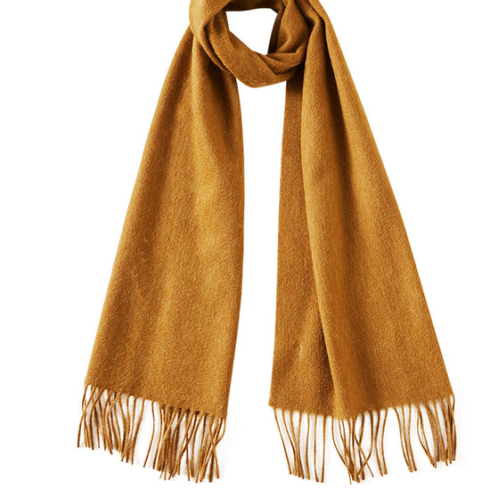 COMOBOCA 100% Wool Fringe Versatile Scarf