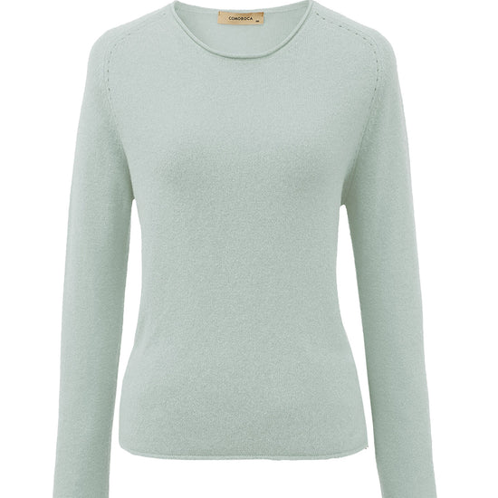 COMOBOCA 100% Cashmere Women's Loose Knit Sweater