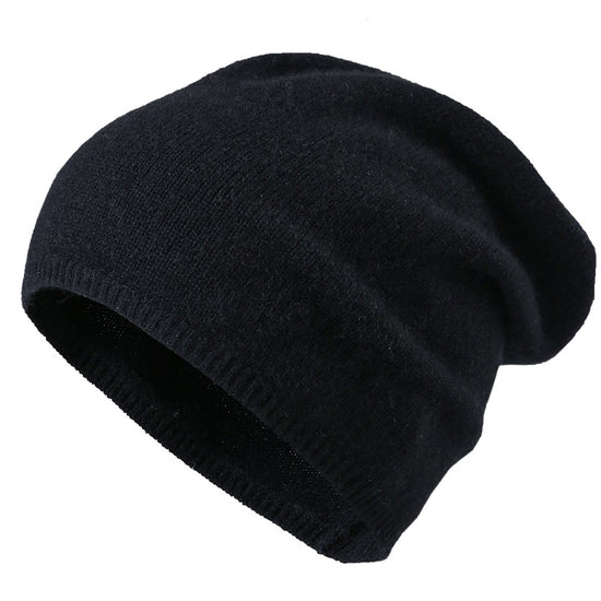 COMOBOCA 100% Cashmere Classic Slouchy Beanie