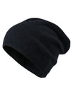 COMOBOCA 100% Cashmere Classic Slouchy Beanie