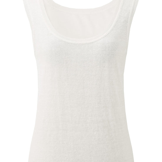 COMOBOCA Women's Linen Versatile Basic Tank Top