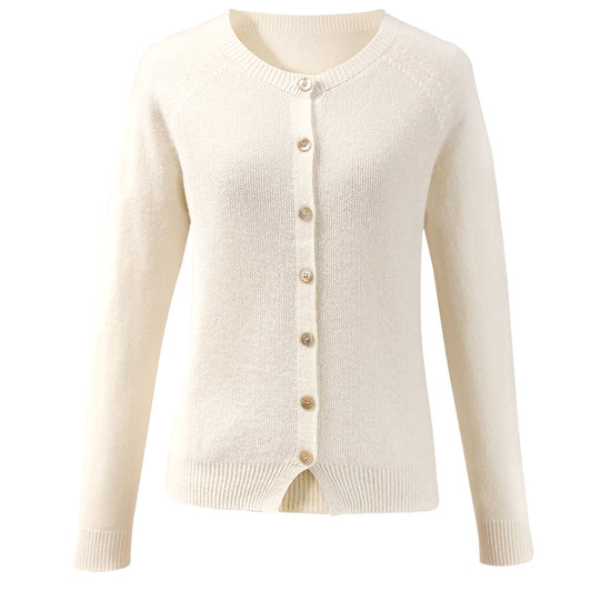 COMOBOCA 100% Wool Women's All-Match Mock Neck Sweater