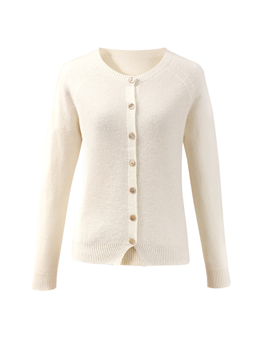 COMOBOCA 100% Wool Women's All-Match Mock Neck Sweater