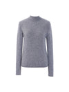 COMOBOCA 100% Cashmere Women's Round Neck Knit sweater