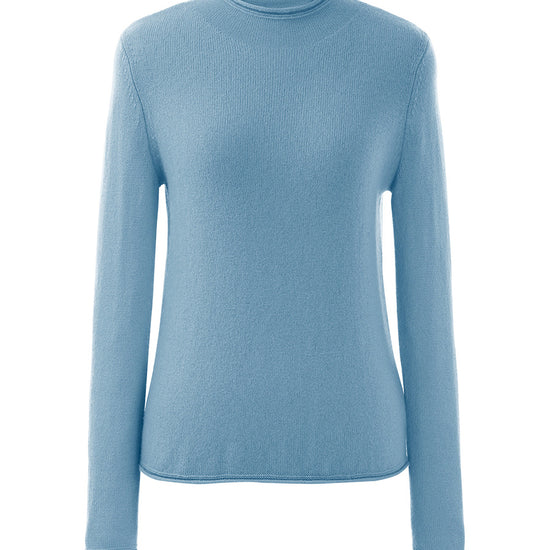 COMOBOCA 100% Cashmere Women's Round Neck Knit sweater