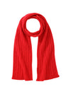 COMOBOCA 100% Cashmere Classic Cable Knit Scarf