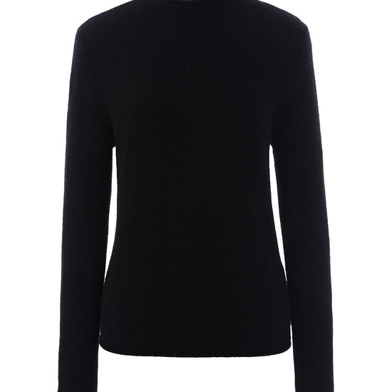 COMOBOCA 100% Cashmere Women's Round Neck Knit sweater