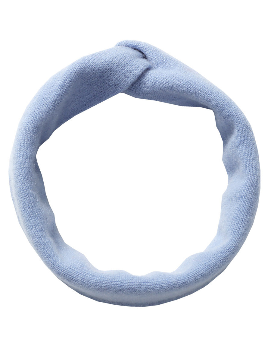 COMOBOCA 100% Cashmere Cozy Knitted Twist Headband