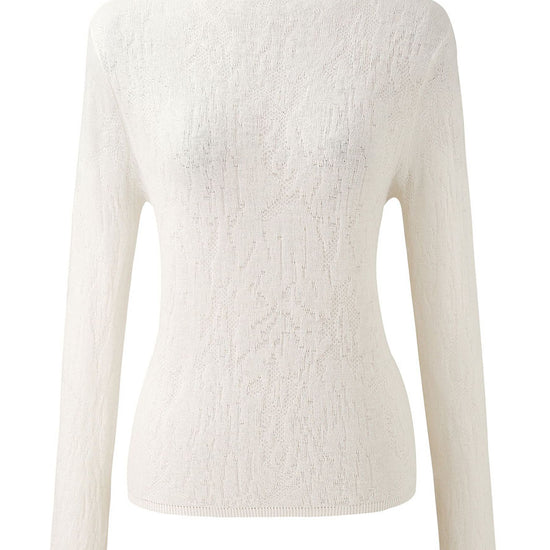 COMOBOCA Women's Round Neck Knit Sweater