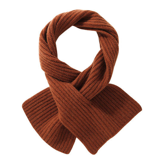 COMOBOCA 100% Cashmere Luxurious Ribbed Scarf